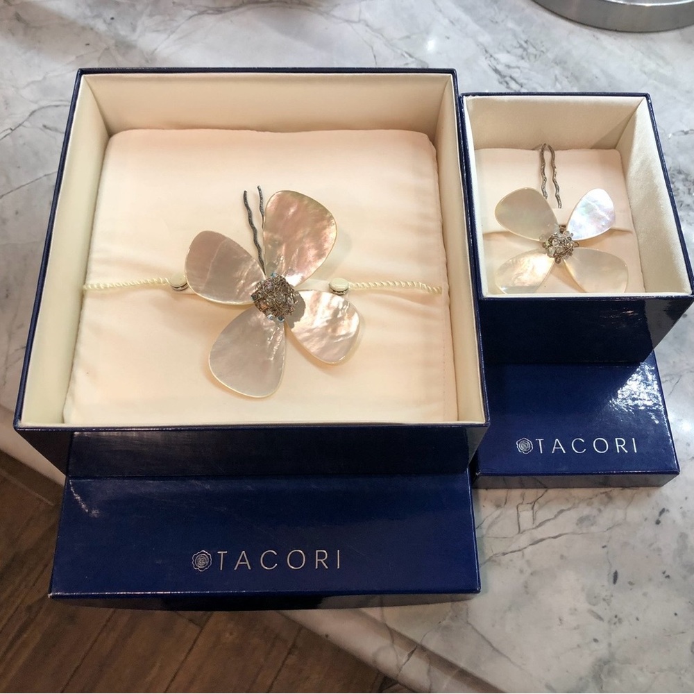 Tacori Ivory Floral Hair Accessory Set